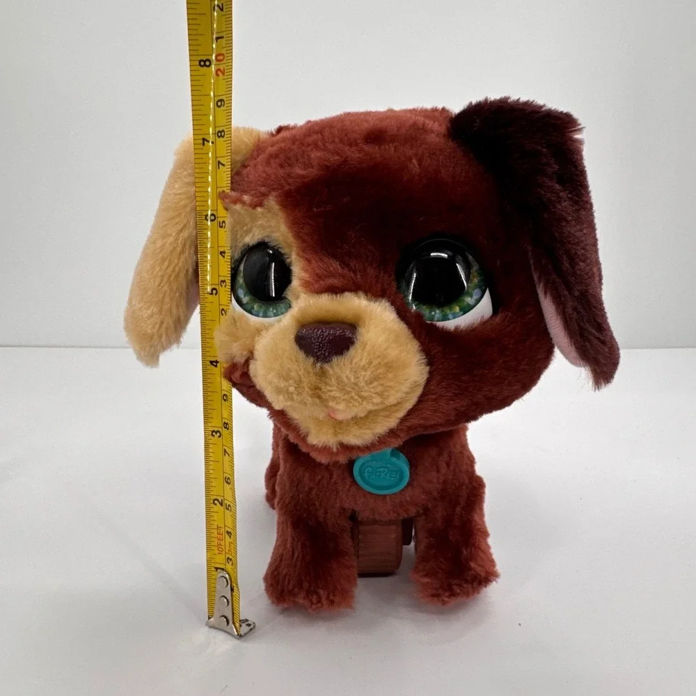 FurReal Puppy‎ Dog Walkalots Leash Big Wags Brown Plush Interactive Toy Hasbro